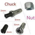 thumbnail image 4 of Chuck Cap Replace For 906 763620-8 3Mm 6Mm 763627-4 Gd0603 Gd0601 Collet Nut, 4 of 6