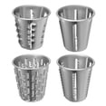 thumbnail image 5 of VEVOR Rotary Vegetable Mandoline, Zinc Alloy Rotary Cheese Grater, Manual Cheese Mandoline with 5 Stainless Steel Cutting Cones, Manual Vegetable Grater with 2.5L Bowl, 5 of 9