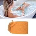 thumbnail image 2 of Unique Bargains Gloves Bath Towel for bathroom 14x24cm 1 Pc Turmeric, 2 of 6