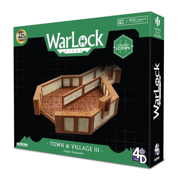 Expansión WarLock Tiles: Ciudad y Pueblo III Ángulos