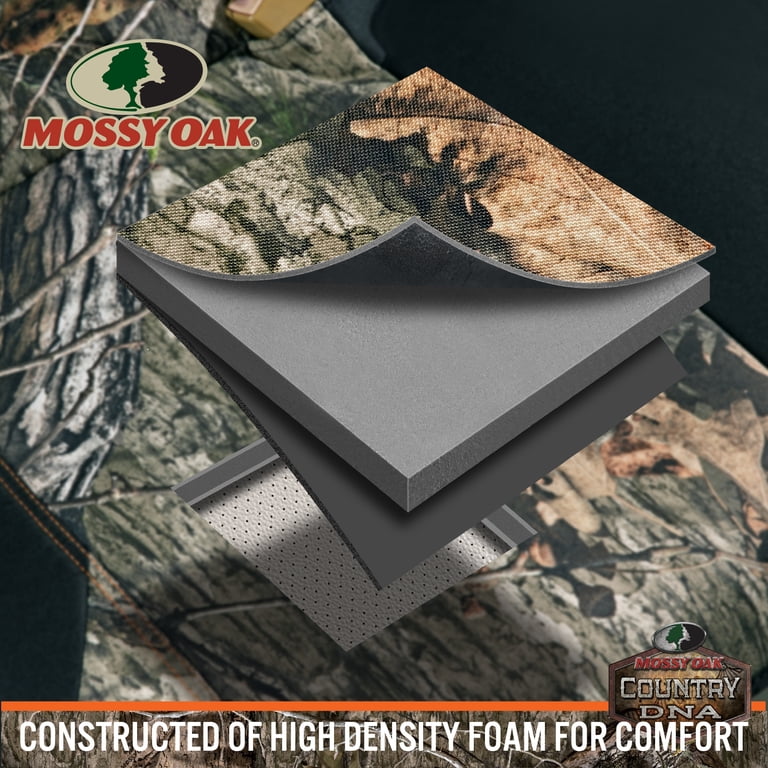 Mossy Oak Camo Low Back Bench Seat Cover, Blue photo 3