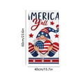 thumbnail image 3 of Kitchen Dish Towels Tea Towels Independence Day Themed, Polyester Absorbent Multicolor 60x40 cm, 1-Pack, 3 of 6