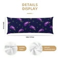 thumbnail image 2 of Eggplant Body Pillow Cover Body Pillow Cases with Zipper Soft Breathable Smooth Skin Friendly Long Pillow Case 20x5 inches, 1Pcs, 2 of 5