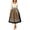 Brown, variant on Women's German Dirndl Dress Costumes for Oktoberfest Carnival Sleeveless Square Neck Button Down Dresses Multicolor 4 3XL