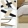 thumbnail image 4 of Solid Wood Platform Bed Frame, Floor-Standing, No Headboard, No Box Spring Needed, Noise-Free, Easy Assembly, Minimalist Modern Design for Small Spaces, TWIN XL, Natural, 4 of 8