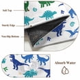 thumbnail image 6 of 5x8 Area Rugs for Living Room, Funny Dinosaur Non Slip Area Rugs for Kitchen Bedroom Entryway, Cute Dino Blue Cartoon Boys Girls Children Washable Carpet Runner Rug Floor Mats for Bedroom Home Decor, 6 of 8