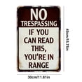 thumbnail image 4 of Placa Metal Vintage Sin Traspaso Pintura Hierro Rectangular Pared 30x40cm, 4 of 4