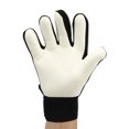 thumbnail image 3 of M Buder 1 Par de Guantes Infantiles para Portero de Fútbol, Accesorios Deportivos de Látex Transpirable y Antideslizante con Protección Ergonómica Efectiva para Entrenamientos Reales, Azul, Talla 7, 3 of 9