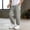 Style1-Gray boys girls linen pants, variant on Boys Cotton Linen Joggers Summer Beach Pants Casual Loose Fit Elastic Waistband Long School Uniform Pants with Pockets Lightweight Trousers Pantalones De Lino 5-15 Years