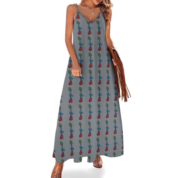 Vestido sin mangas Sisters love Tendencia de ropa de mujer 2024 Vestidos elegantes