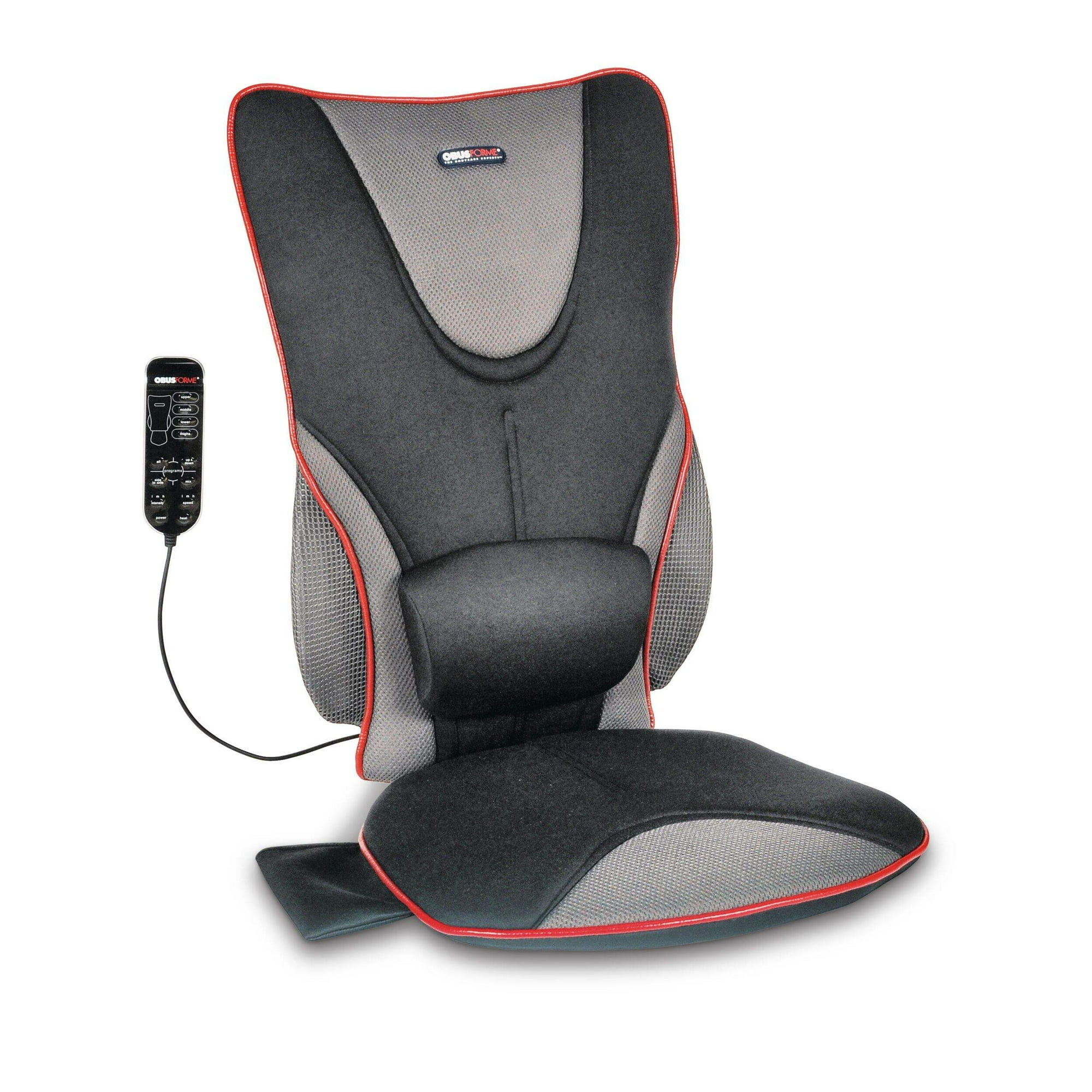ObusForme Back Support Massage Cushion with Heat Walmart