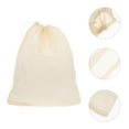 thumbnail image 2 of 25 bolsas de gasa para cocinar, bolsas para colar, bolsas reutilizables con cordón para sopa, calcetines para sopa, 2 of 8
