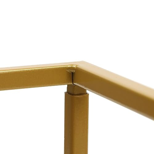 4PCs Metal Flower Stand Floor Vase for Wedding Table Centerpieces, Tall Wedding Flower Stand Flower Display Rack, Metal Column Geometric Flower Vase for Party Events Home Decor Rec