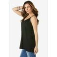thumbnail image 3 of Roaman's Women's Plus Size V Neck Cami, 3 of 5
