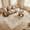 Beige, variant on VALOMENE 5x7 Vintage Area Rug with Scalloped Edge, Soft Non-Slip Machine Washable Carpet, Floor Rug with Dotted Border for Living Room Bedroom Dining Room Home Decor