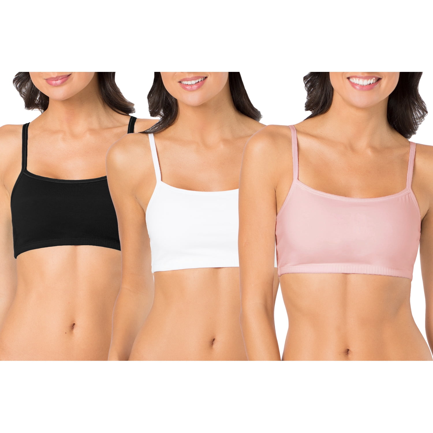 fruit of the loom women's strappy sports bra