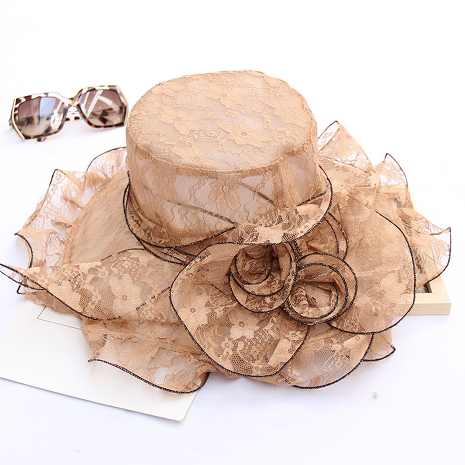 Star Home Beach Hat Sunscreen Flower 