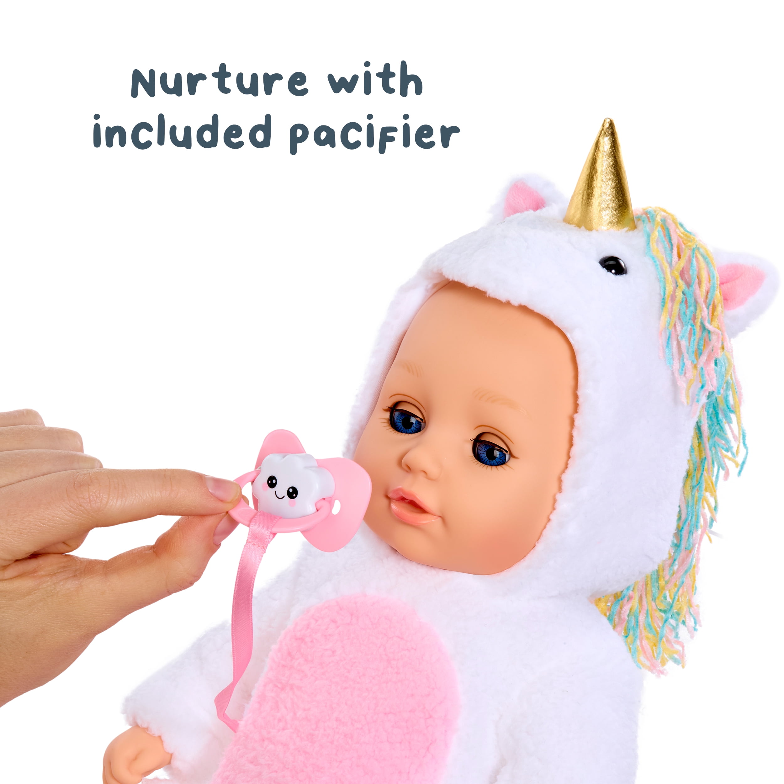 BABY born Bedtime Doll (Unicorn Outfit)- Blue Eyes