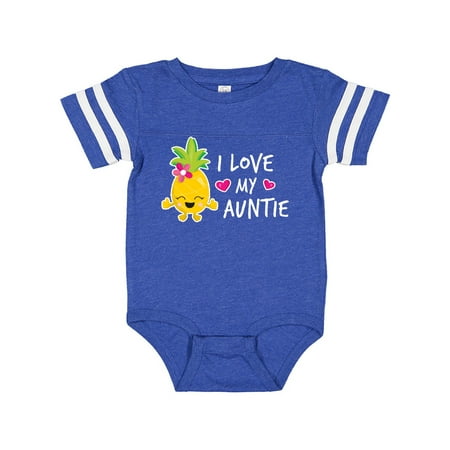 

Inktastic I Love My Auntie with Pineapple Gift Baby Girl Bodysuit