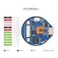 thumbnail image 4 of ESP32-S3 Development Board with 1.28Inch Round Touch LCD Display Embedded GC9A01 Display Driver CST816S Touch Driver, 4 of 5