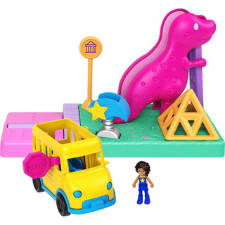 Playset Polly Pocket Carro de Acampar da Polly - Mattel