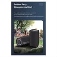 thumbnail image 3 of Altavoz Bluetooth Portátil de 20 W, Resistente Al Agua IPX7, Potente Caja de Sonido, Refuerzo de Graves, Emparejamiento Dual, Estéreo Inalámbrico Auténtico para Exteriores., 3 of 5