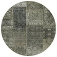 thumbnail image 2 of Addison Rugs Chantille Indoor/Outdoor Transitional Patchwork Taupe Washable Round Rug, 8' x 8', 2 of 6