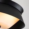 thumbnail image 3 of Lucas McKearn Bowtie Flush Mount in Matte Black, 3 of 4