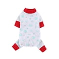 thumbnail image 3 of Soft Pure Cotton Dog Pajamas Dog Clothes Pet Jumpsuit Puppy Pet Dog Daily Wear Spring And Summer Cotton Four Legged Coat, 3 of 10