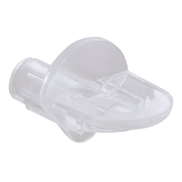 Clear Plastic Shelf Support Pegs
