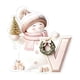 thumbnail image 4 of Snowman Letter Christmas Tree Holiday Decoration Pendant, Festive Ornament for Xmas Decor, Home Holiday Party Gift, Merry Snowman Hanging Decor, 4 of 5