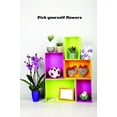 thumbnail image 1 of Custom Decals Pick Yourself Flowers. Wall Art Size: 10 X 36 Inches Color: Black, 1 of 1