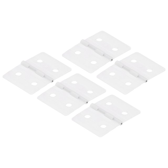 Unique Bargains RC Hinges 1.1 Inch x 1.4 Inch Hatch Hinge for RC Model Airplane Parts 5 Pcs