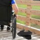 thumbnail image 4 of 2pcs Wheelchair Mudguard Plastic Side Guard Wheelchair Clothing Guard Drive Wheelchair Replacement Parts Wheelchair Side Mudguard Accessories, 4 of 4
