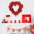 thumbnail image 3 of Colgante Decorativo Para Boda, Corona De Amor, Corazón, Madder, Decoraciones De San Valentín, Ventana, Pared, Puerta, Colgante, Accesorio Decorativo Para Boda ANGGREK Otros, 3 of 8
