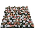 thumbnail image 5 of FETCOI Artificial Flower Wall Pink & White Flower Panel for Home Party Floral Decor, 5 of 12