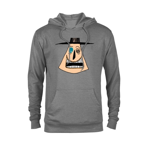 Disney The Nightmare Before Christmas The Mayor Big Face - Pullover Hoodie for Adults - Customized-Athletic Heather