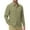 Grayish Green, variant on Weilanxin Men's Sun Protection Fishing Shirts Long Sleeve Travel Work Shirts for Men UPF50  Button UP Shirts with Zipper Pockets Khaki S