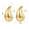 thumbnail image 3 of 1 Paire de Boucles d'Oreilles Or, 3 of 5