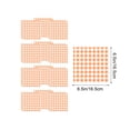 thumbnail image 6 of 50-Piece Check Print Disposable Tableware Set with 9-Inch Paper Plates, Cups and Napkins, Festive Party Supplies for Thanksgiving Banquet, Birthday Reunion, Family Dinner Decoration, 6 of 6