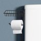 thumbnail image 4 of WASHWEPE Toilet Paper Roll Holder Negro Con Y Soporte Multifuncional, 4 of 8