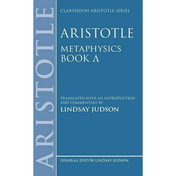 Clarendon Aristotle Aristotle, Metaphysics Lambda, (Hardcover)