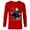 New Red, variant on Marvel Shang-Chi and The Legend of the Ten Rings Wenwu Power - Long Sleeve T-Shirt for Men – Customized-Athletic Heather