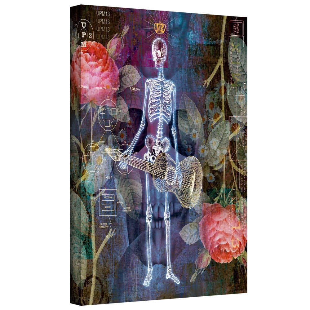 ArtWall Greg Simanson "Pats Mix13 IV" Gallery-Wrapped Canvas