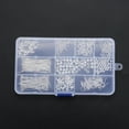 thumbnail image 4 of 490 unids/caja de accesorios de joyería de aleación para hacer pendientes, collares, pulseras (plata), 4 of 8