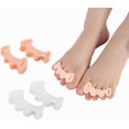 thumbnail image 1 of Gel Toe Separators for Overlapping Toes, Bunions, Big Toe Alignment, Bunion Corrector and Spacer for Foot Pain Relief - 2 Pair (S), 1 of 4