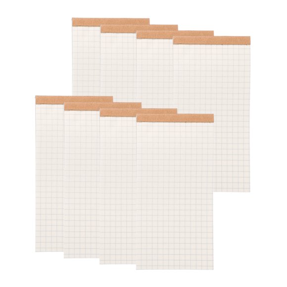 Uxcell Notes de Terrain Portables, 8 Pcs Petits Blocs-Notes 50 Feuilles Carnets de Poche Mémo Organisateur de Liste de Tâches Planificateur Quotidien pour Travail Bureau Voyage, Quadrillé