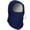 Navy, variant on Xfvqtps Womens Full Face Mask Plush Lining Solid Color Adjustable Drawstring Balaclava Breathable Outdoor Thickened Cycling Motorcycle Ski Winter Leather Hooded Hat Black