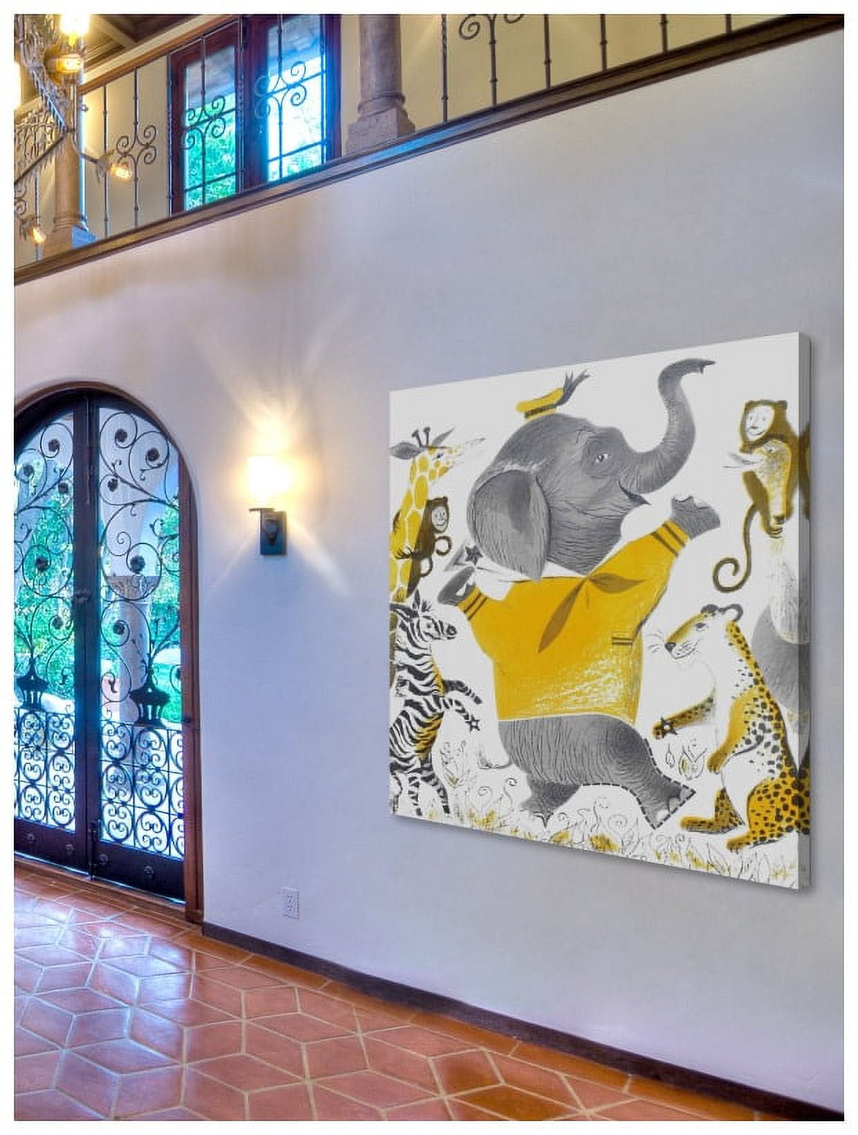 Marmont Hill "Wild Animals" by Curtis Painting Print on Canvas