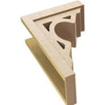 thumbnail image 6 of 10"W x 20"D x 30"H Classic Sheridan Rough Cedar Woodgrain TimberThane Corbel, Primed Tan, 6 of 6